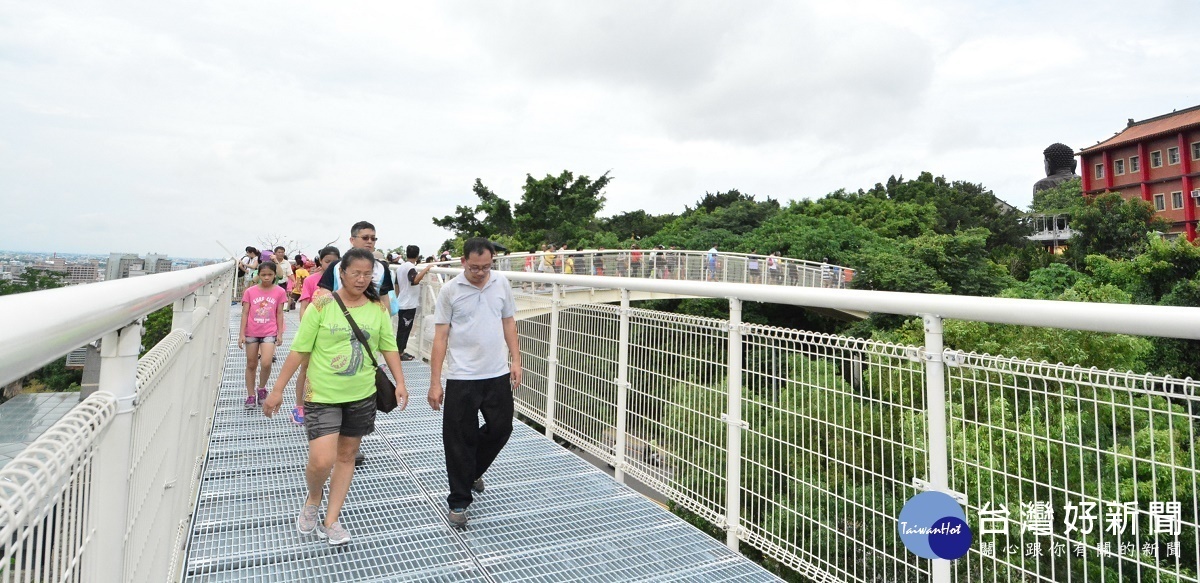 彰化天空步道將成為全台最長的鵲橋,長達一公里。
