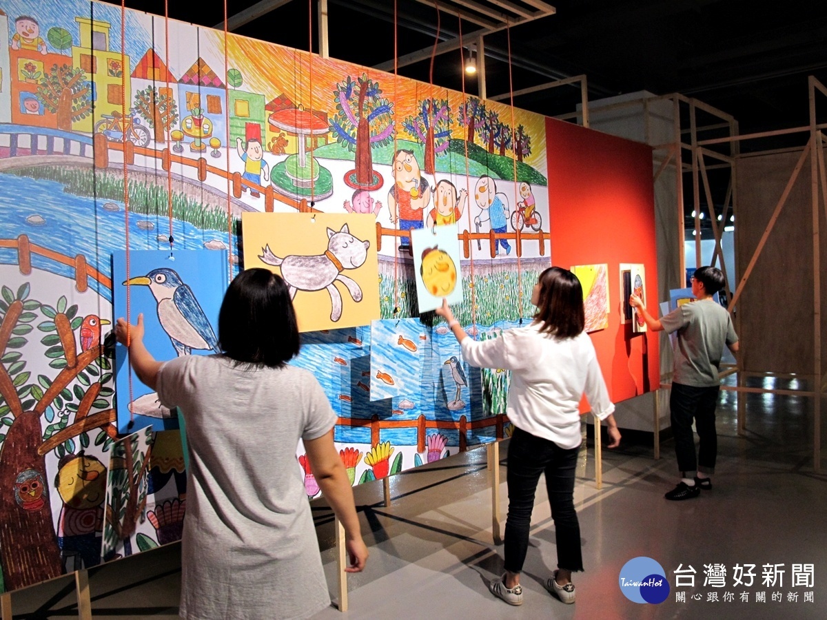 「2019桃園插畫大展」記者會暨插畫競賽頒獎典禮-圖版拍照區