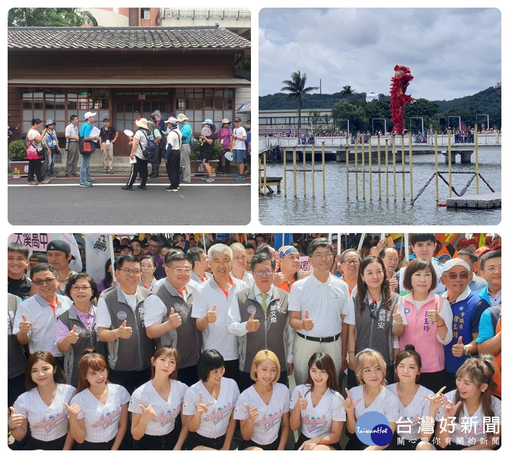 「乙未客家戰役文化季-龍潭歸鄉文化節」開幕式、水上高樁獅、文化導覽。