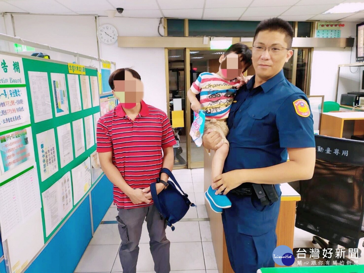 3歲男童走失　警靠一瓶多多找到家人 台灣好新聞 第1張