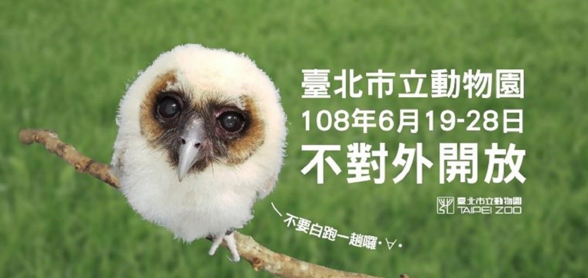 台北市立動物園將於暑假來臨前的6月19日（週三）～6月28日（週五）的10天期間，暫停對外開放，並利用這段時間，全體總動員進行修繕、改善園區照養動物環境。（圖／台北市立動物園）