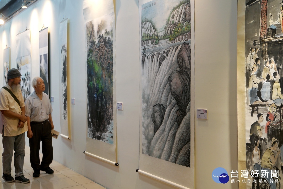 「108年全國青溪名家聯展」於於客家文化館特展室盛大開展。
