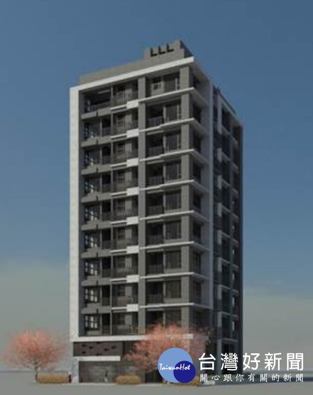 北市建管處指出,台北市首宗「危老重建工程」建案依「危老條例」重建,並依法申請容積獎勵達最高上限法定容積40%,據建商估計,重建後的房價上看9字頭。(圖/台北市府建築管理工程處)