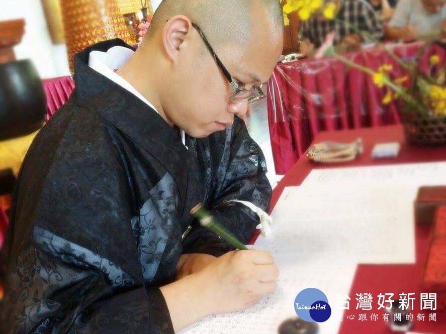 宏願大千世界 抄經體驗 「花影書林」書花創作聯展