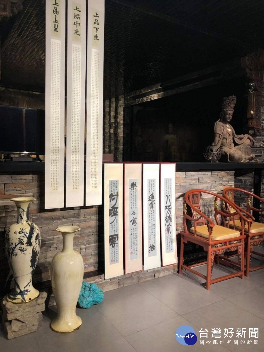 宏願大千世界 抄經體驗 「花影書林」書花創作聯展