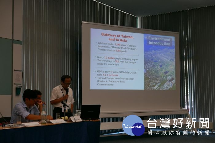 環保局長呂理德發表成果專題