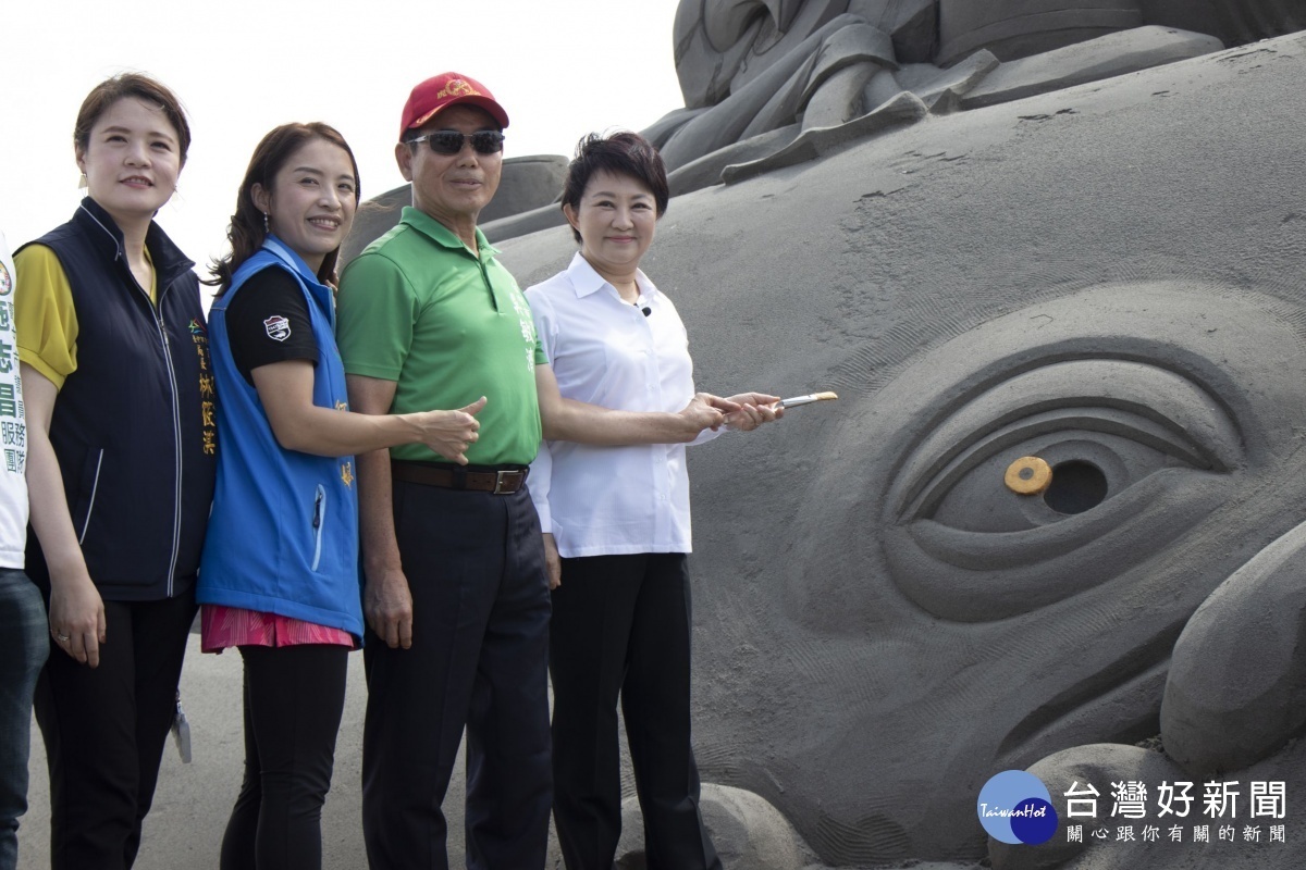 大安沙雕音樂季　特大型鯨魚主雕吸睛 台灣好新聞 第4張