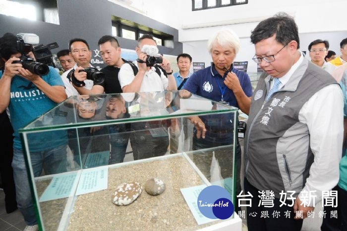 市長參觀藻礁生態環境教室