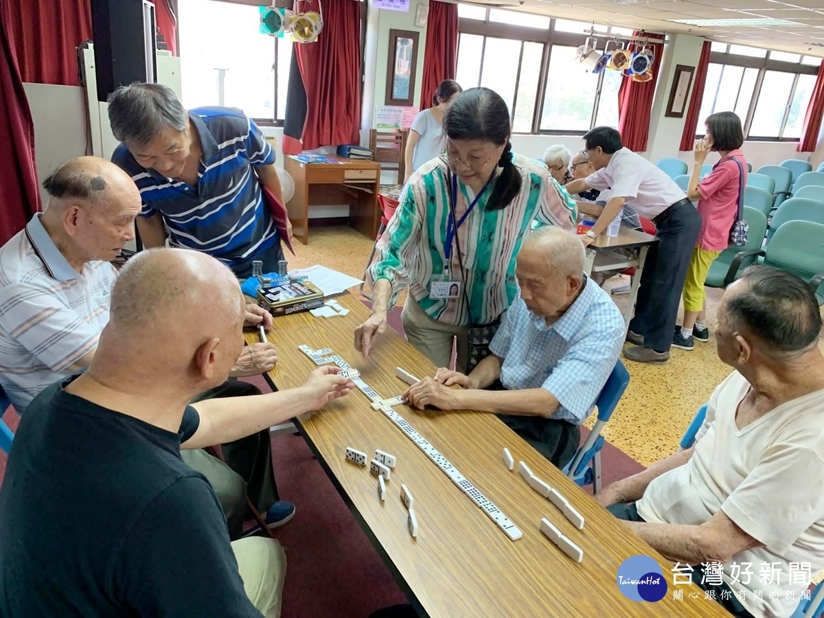 八德榮家桌遊活動 榮民玩得亦樂乎