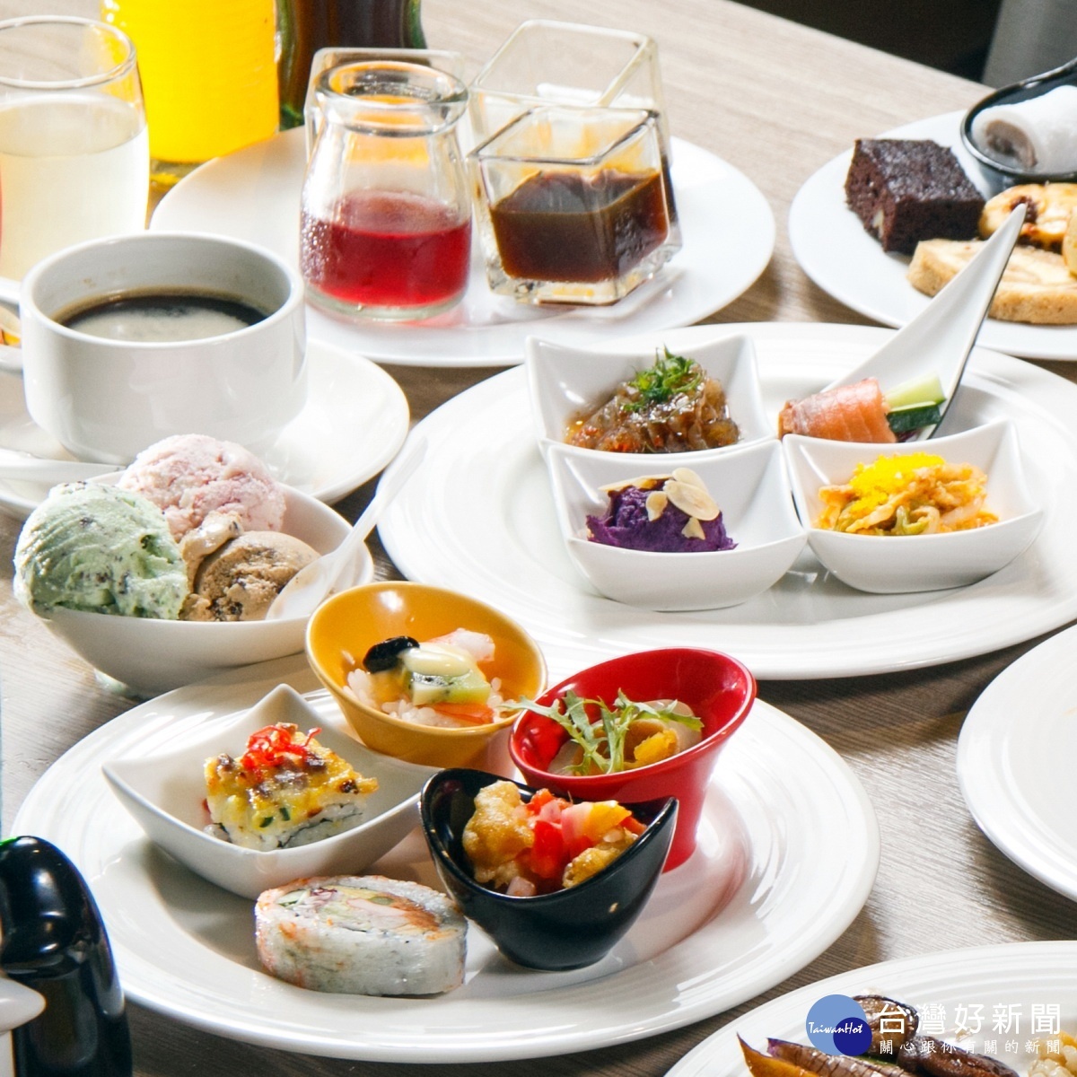 迎接情人節+父親節,晶悅國際飯店特別推出「相悅前世情人」餐飲活動。