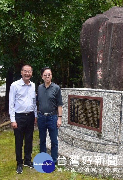 前行政院長張善政參訪雲林農田水利會，水利會長林文瑞熱情接待，並和在地農民進行「與農有約」座談。