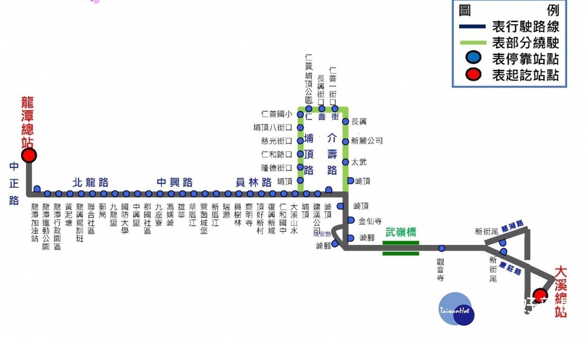 往返大溪、龍潭桃市212、212A市區公車8月起試營運| 蕃新聞