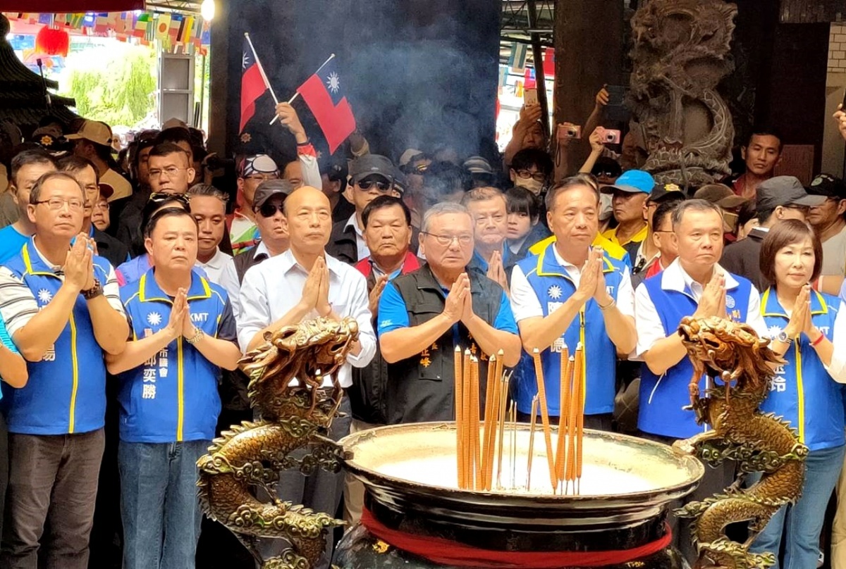 韓國瑜:票票爭票票搶 呼籲支持黨籍立法委員