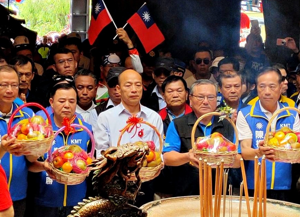 韓國瑜:票票爭票票搶 呼籲支持黨籍立法委員