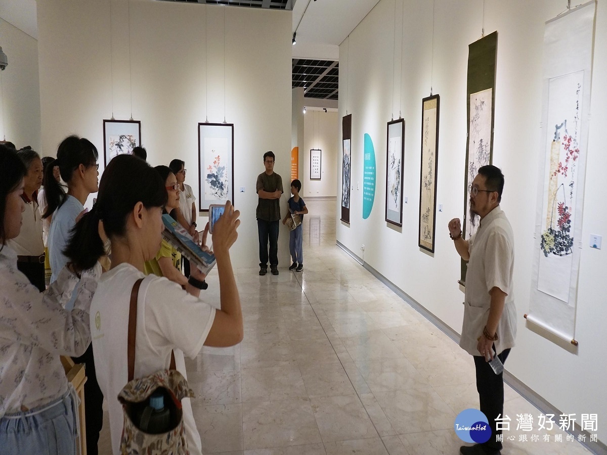 文化局展出典藏「靜墨自然」 展期即日起至10月12日