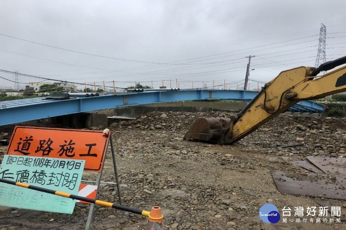 利奇馬颱風來襲，桃園市副市長游建華偕同市府團隊視察防汛整備情況。