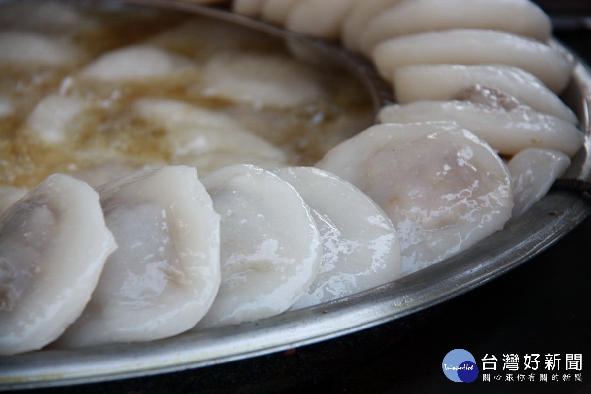 南投的肉圓也是特色美食之一。(記者 扶小萍攝)