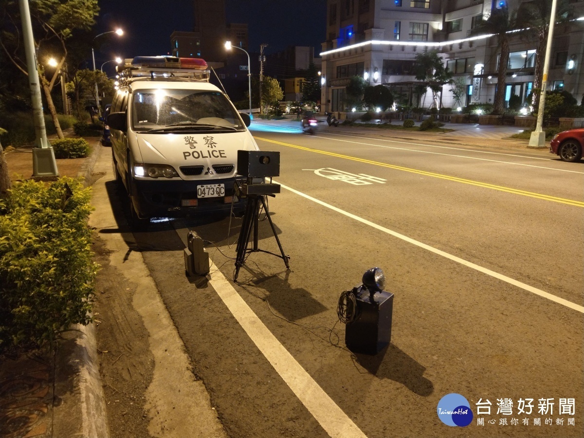 平鎮警分局多處路段執行測速，用路人請勿心存僥倖。