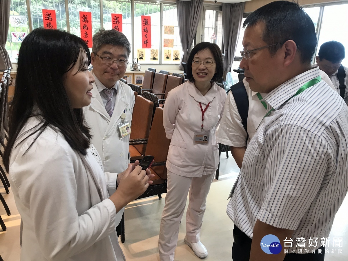 中國航太中心醫院參訪北榮桃分院 促進兩岸醫學交流