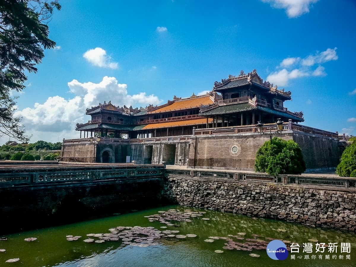 順化皇城有著越南紫禁城的美稱，是越南現存規模最大的古建築群。（圖／喜鴻假期提供）