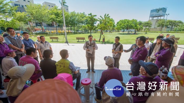 市長致詞表示，於桃園體育園區增設長青型國民運動中心，提供長者更多的運動休閒空間