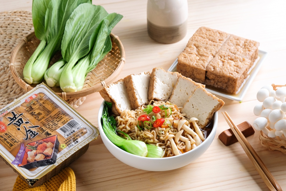 中華黃金豆腐被盛讚可以微波即食，是最省時間的滷豆腐方式。