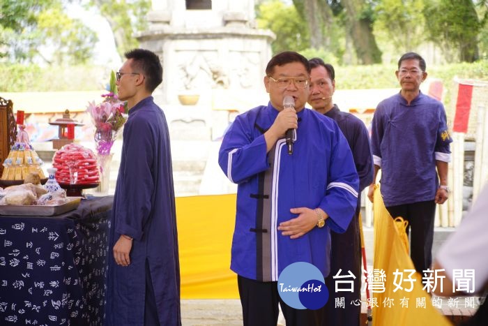 客家局長何明光表示，桃園目前是北臺灣唯一，仍年年舉辦「送聖蹟」祭典的縣市。