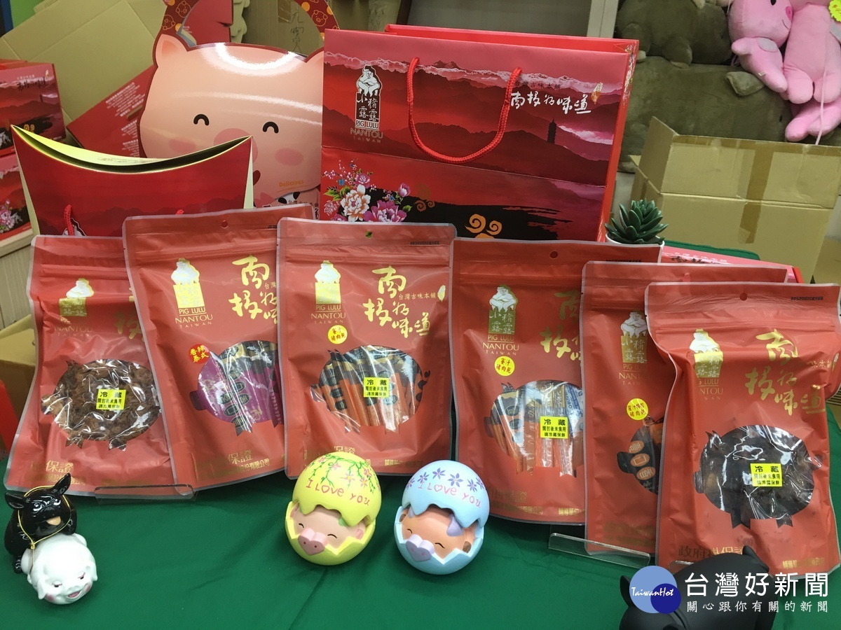 蜜汁肉干等風味獨特又好吃。(記者扶小萍攝)