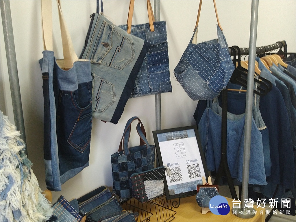 為讓二手衣升級改造量產化,張凱琳的寺日工作室充滿驚奇。