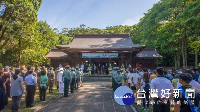 桃園市長鄭文燦出席「桃園市108年秋祭致祭國軍陣亡將士暨劉傳集少校入祀典禮」