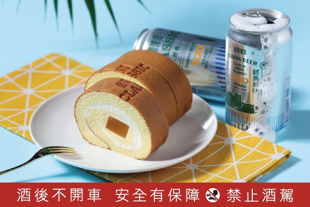 慢火熬煮芒果啤酒凍,Q彈口感順帶啤酒花與麥芽微苦香氣。