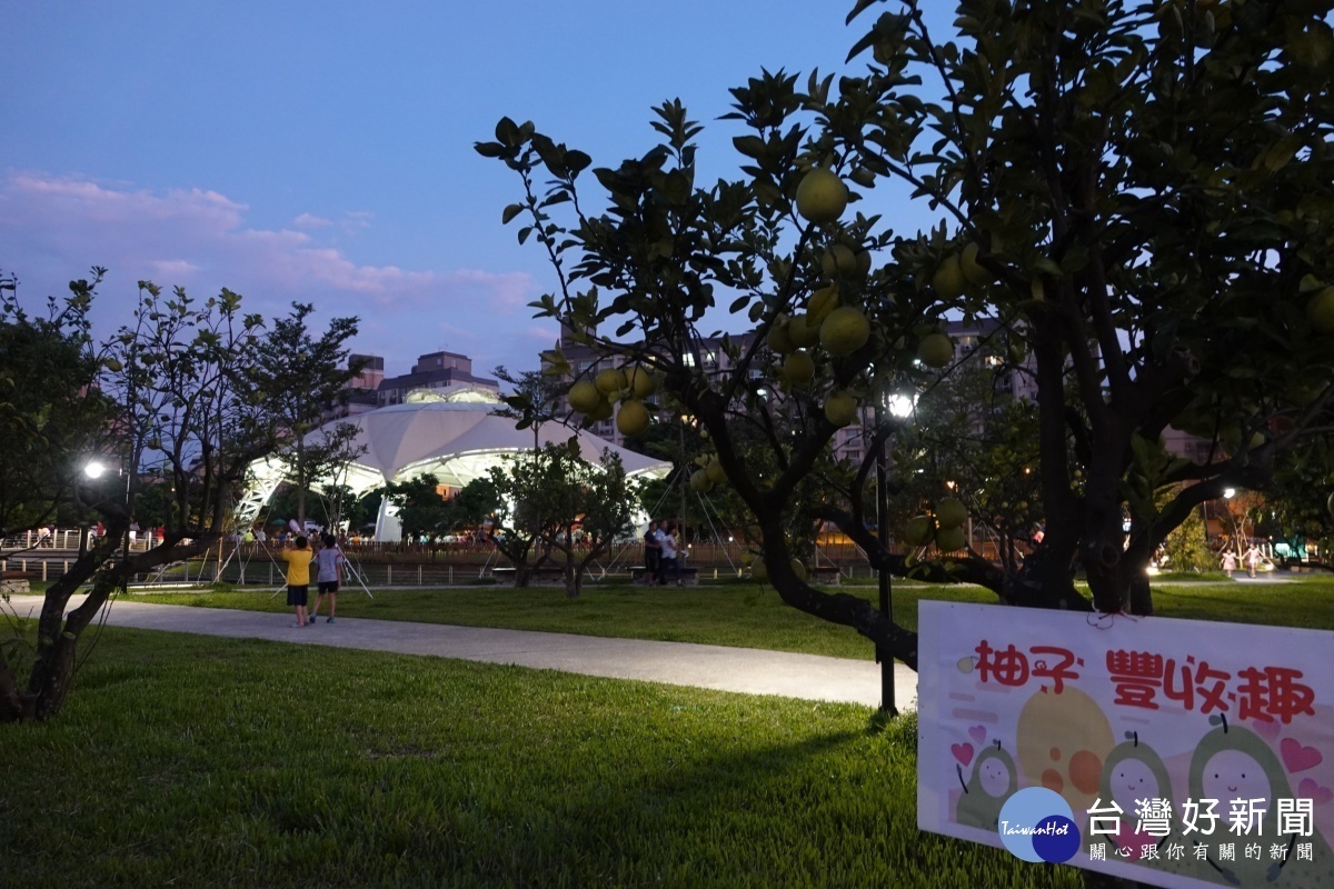 三民里中秋佳節晚會及節電宣導暨柚子公園豐收活動