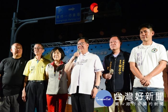 市長致詞表示,將逐步實現市民願望,完善地方公共建設