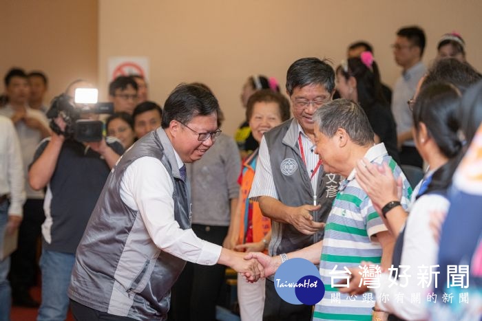桃園市長鄭文燦,出席「2019桃園樂活重陽季記者會」
