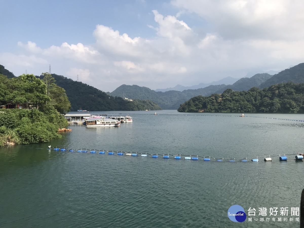 圖:石門水庫已達滿水位標高,北水局將會操作水源。