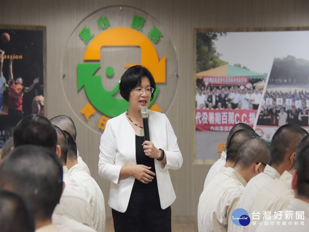 入秋氣温變化大 王惠美關心縣籍替代役男受訓情況