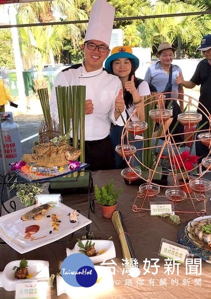 國際獅子會300D1區結合藝術推廣在地文化,於口湖遊客中心舉辦藝文美食饗宴,展現家鄉的軟實力。