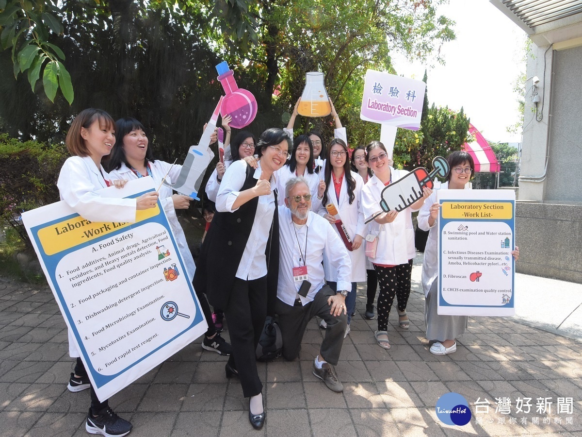 彰化縣萬人健檢 吸引50多位國內教授學者等人參訪