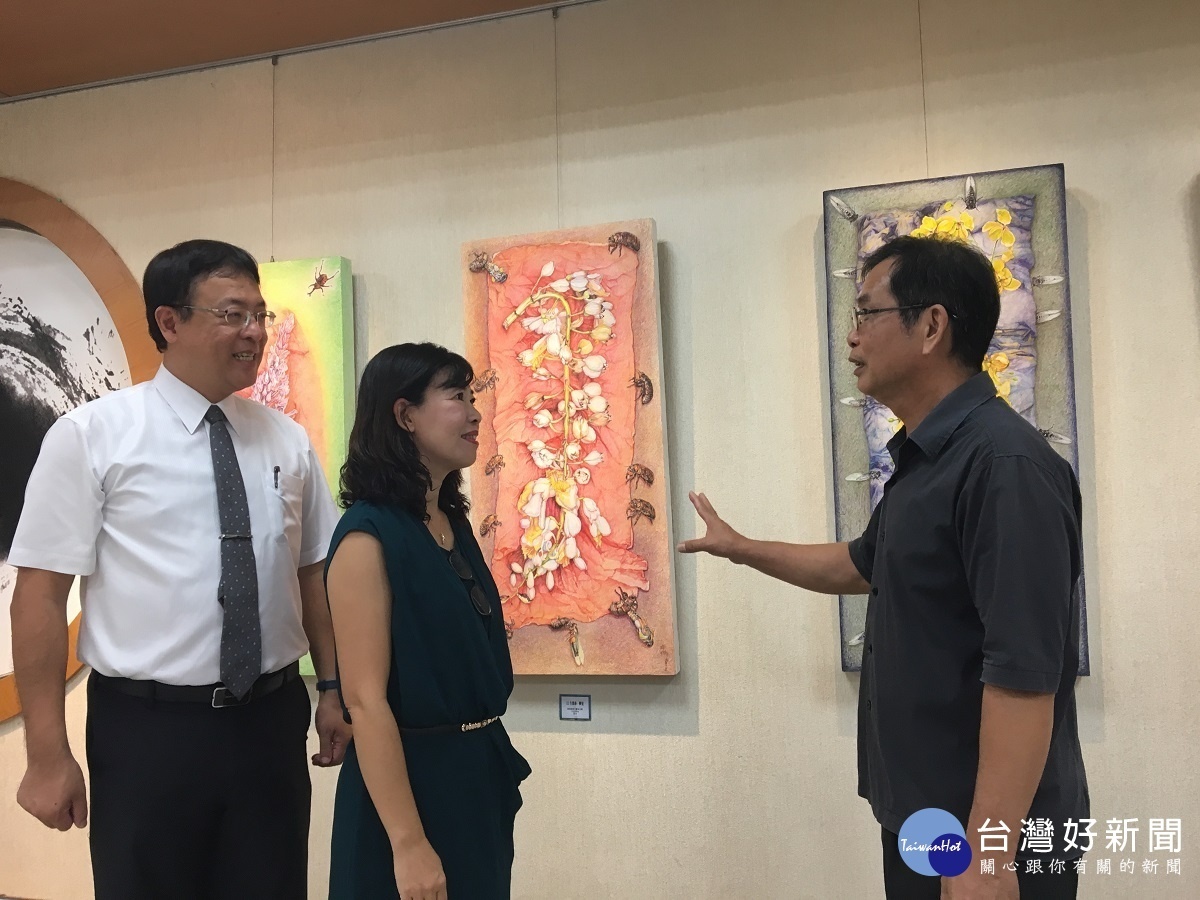 陶冶學生心靈員家藝起風 山的觸動---何瑞卿創作展