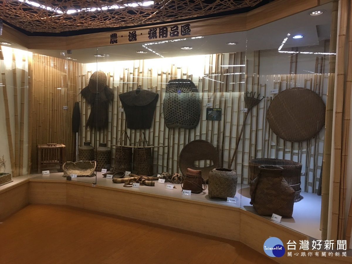 南投竹藝博物館內容相當豐富。(記者扶小萍攝)