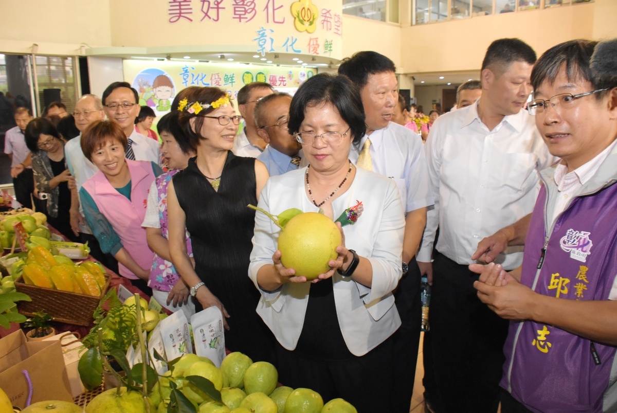 彰化優鮮安全優鮮農產品行銷。圖/記者鄧富珍攝
