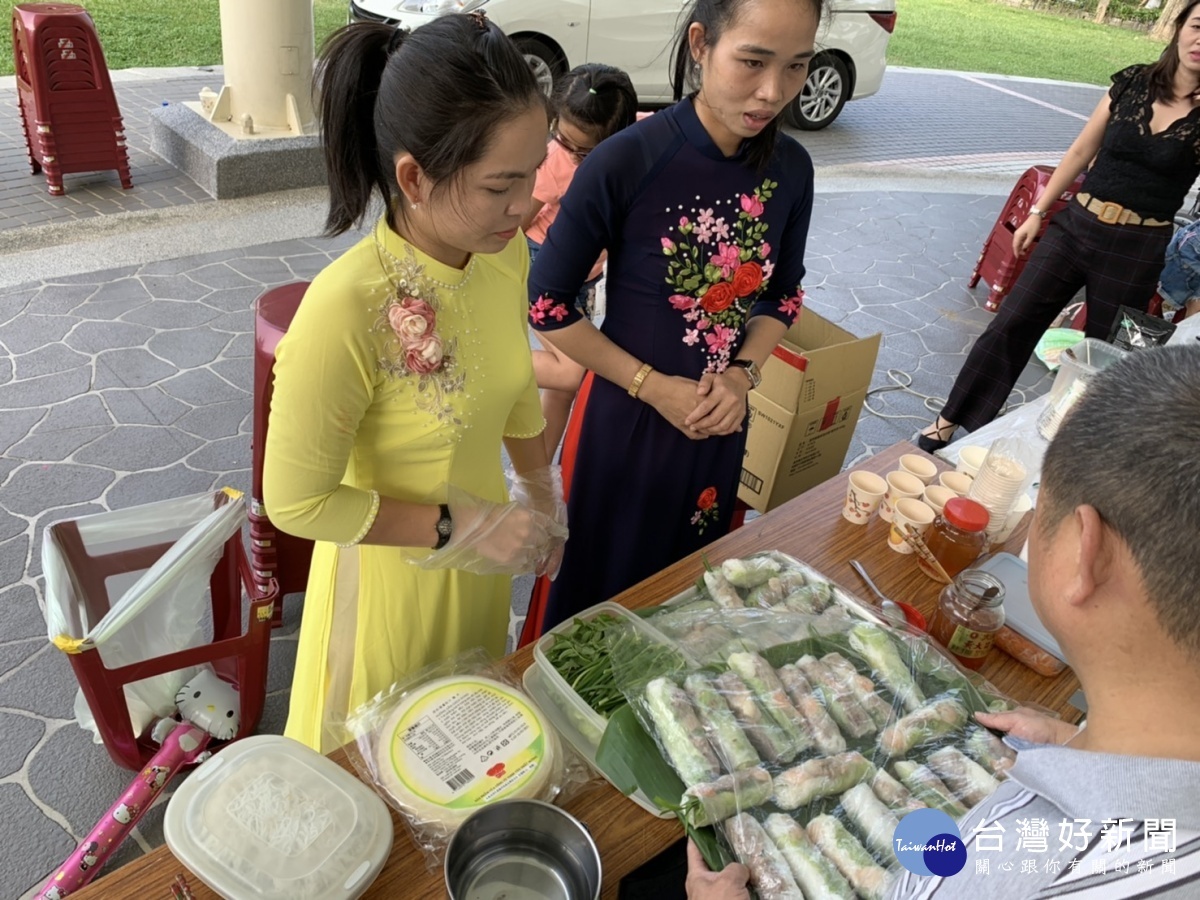 家鄉味飄香味園遊會 新住民透過歡唱與飲食互相交流