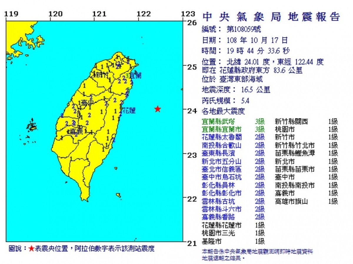 最新 地震