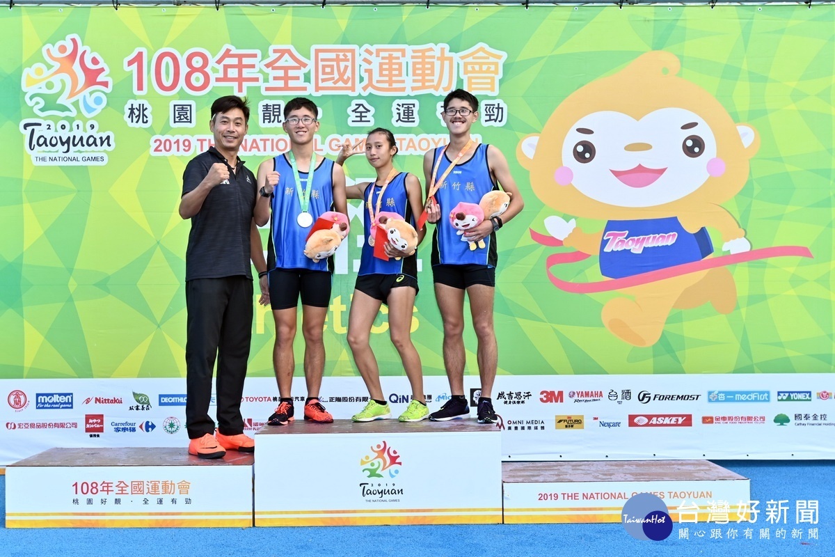 108年全運男、女子組田徑20公里競走比賽，新竹縣為大贏家，張氏兄弟檔張洧綝、張洧睿金包銀，江佳柔奪金再破全國紀錄。