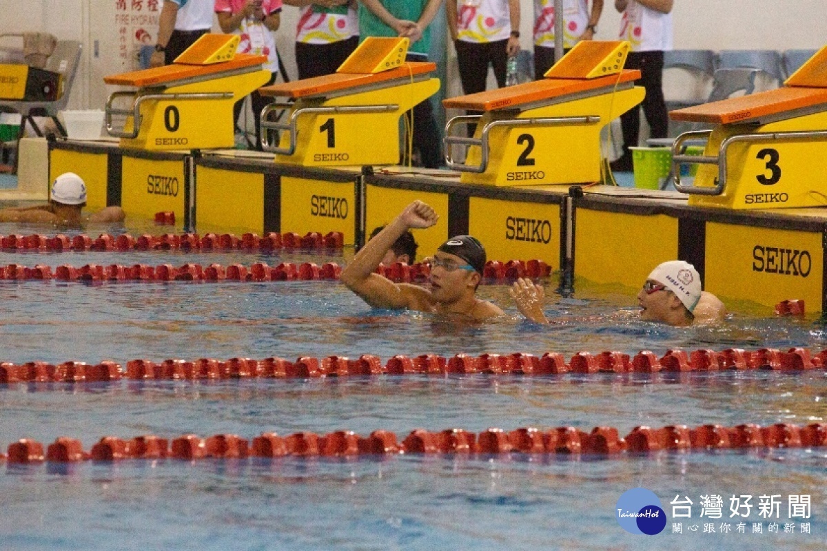 男子組游泳100公尺蛙式決賽-陳志明