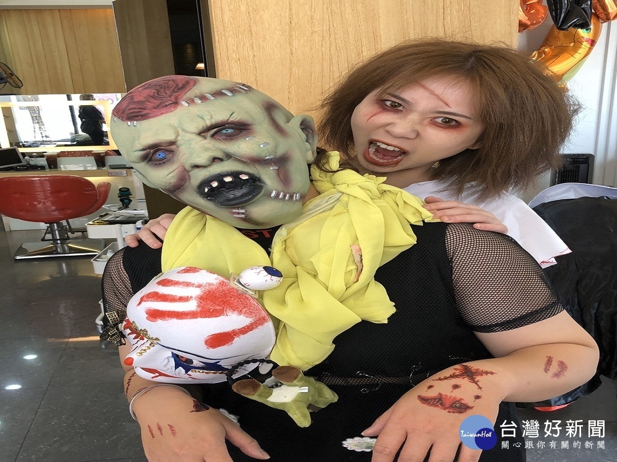 萬聖節變裝愈玩愈瘋 各種萌鬼恐怖造型驚嚇指數破表