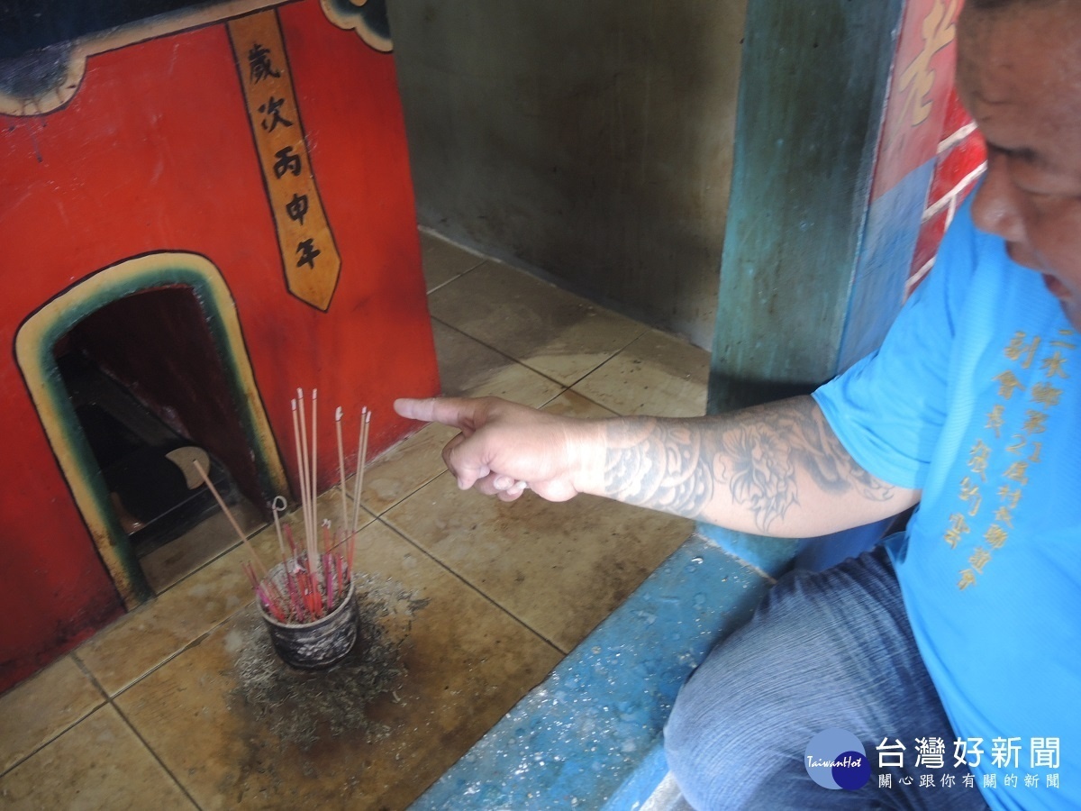 臨跑水節二水聖德宮虎爺神像被偷 村民擔心向警方報案
