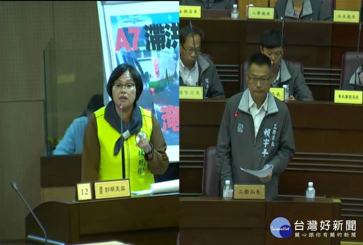 A7合宜住宅文學路開通之執行狀況,林俐玲要求市府工務局儘快完成。