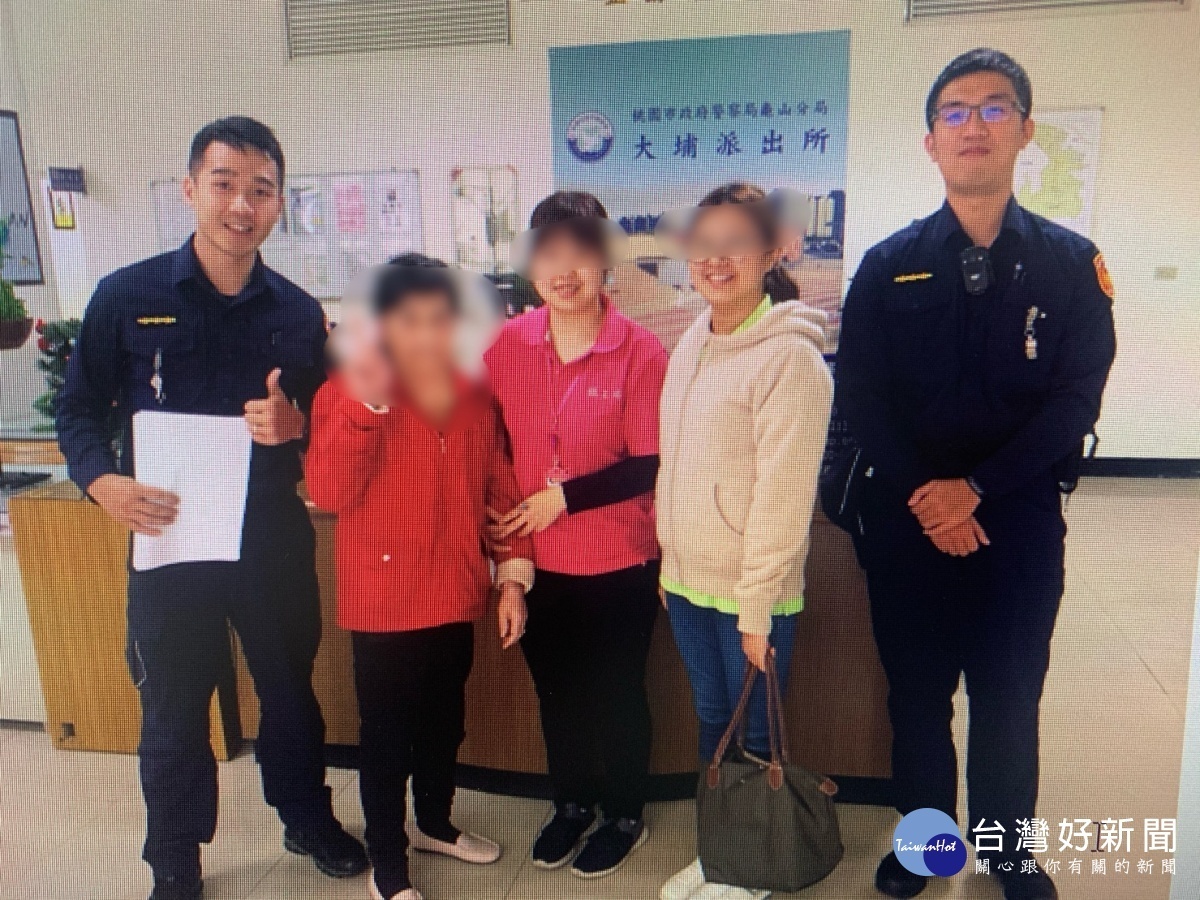 尋獲老人攔阻婦人被詐騙