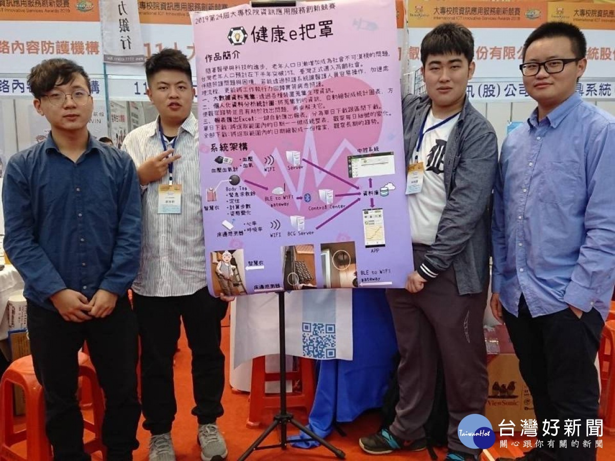 全國資訊應用服務創新競賽 長庚大學團隊抱6獎